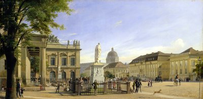 Nuova caserma, Arsenale, Palazzo del Principe e Castello a Berlino, 1849 da Johann Philipp Eduard Gartner